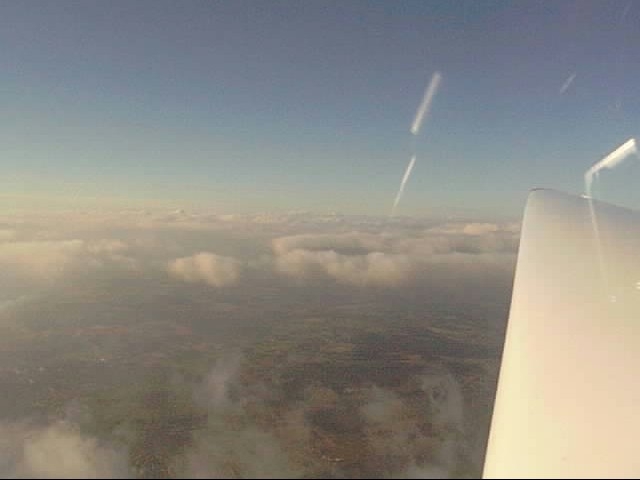  Blick aus dem Cockpit